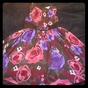 Girls floral dress